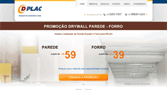 Desktop Screenshot of dplac.com.br
