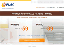 Tablet Screenshot of dplac.com.br